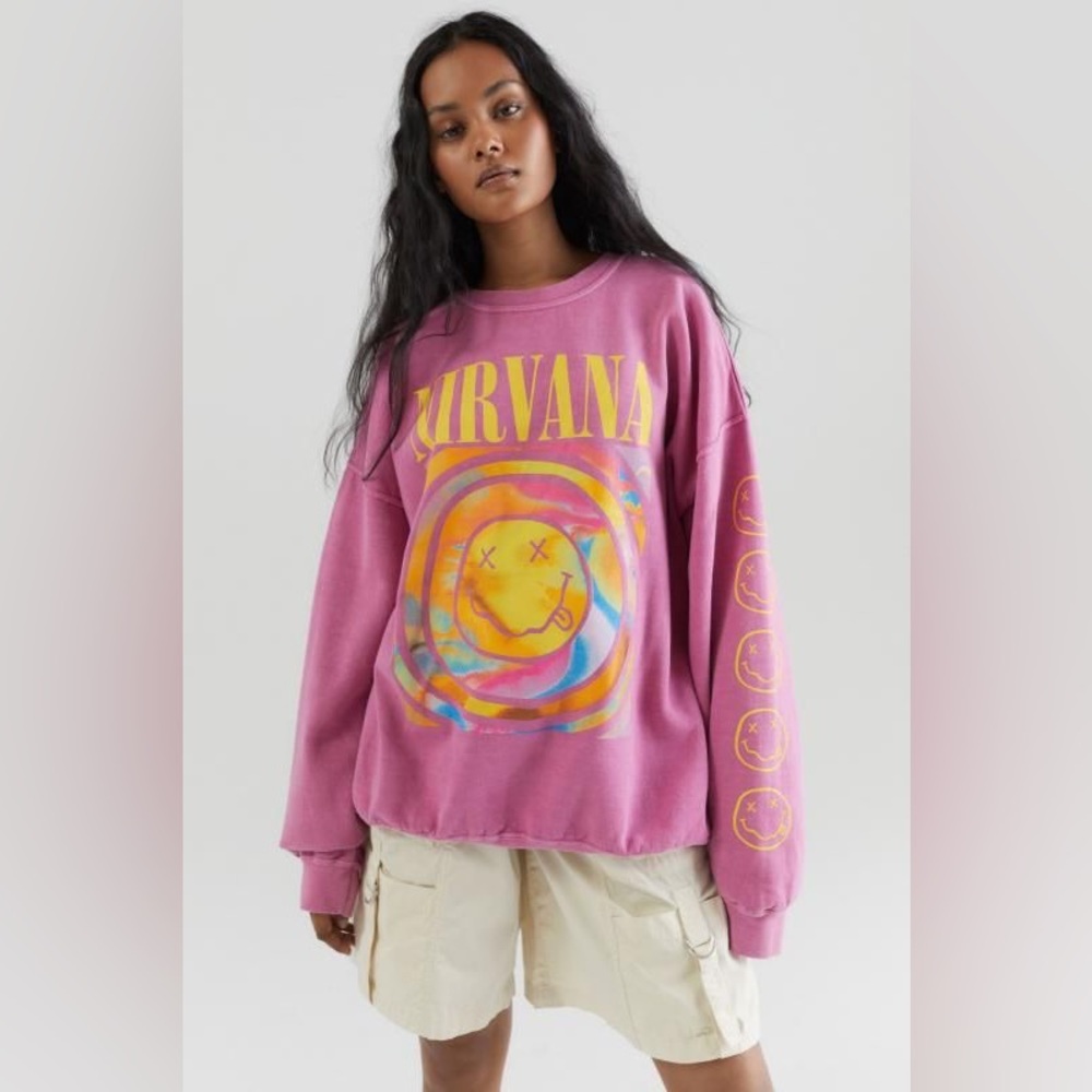 Nirvana Sweatshirt Urban Outfitters small / medium